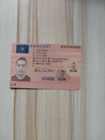 Schwedischer Führerschein