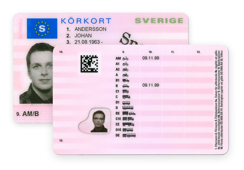 Schwedischer Führerschein