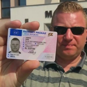 Tschechischen Führerschein