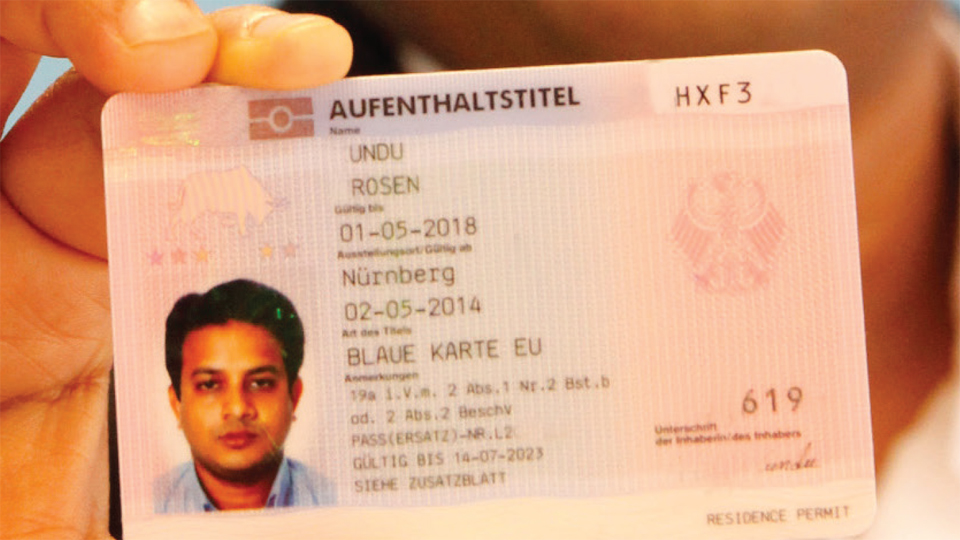 Deutsche Aufenthaltserlaubnis
